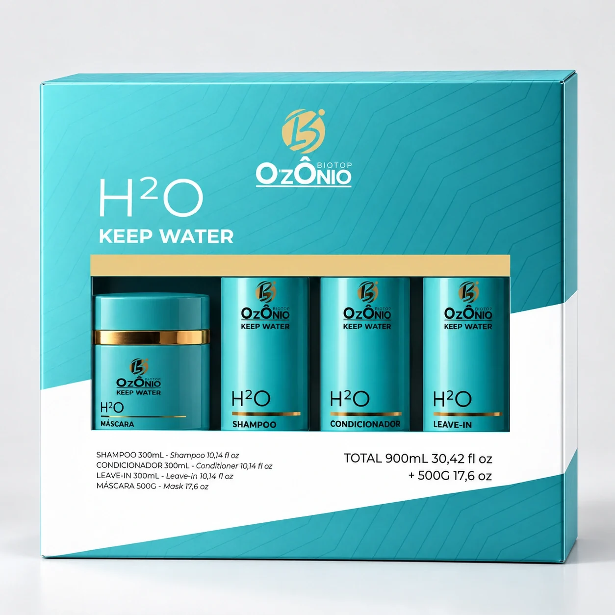 KIT H2O 4 Passos