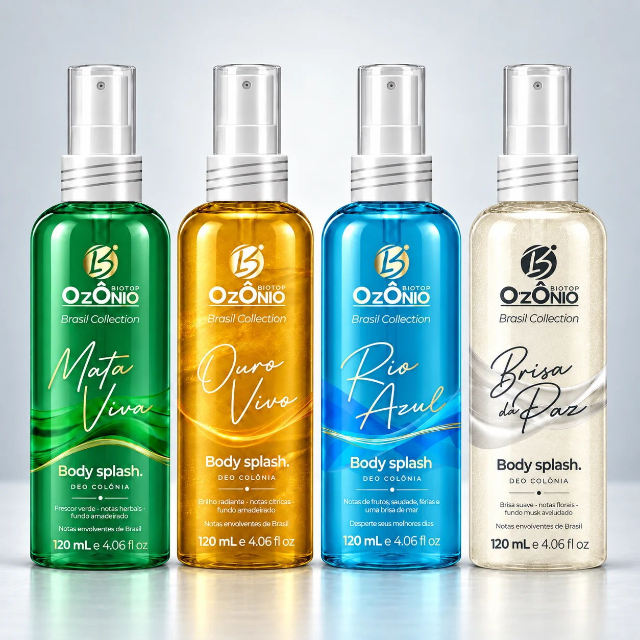 Linha Body Splash Brasil Collection