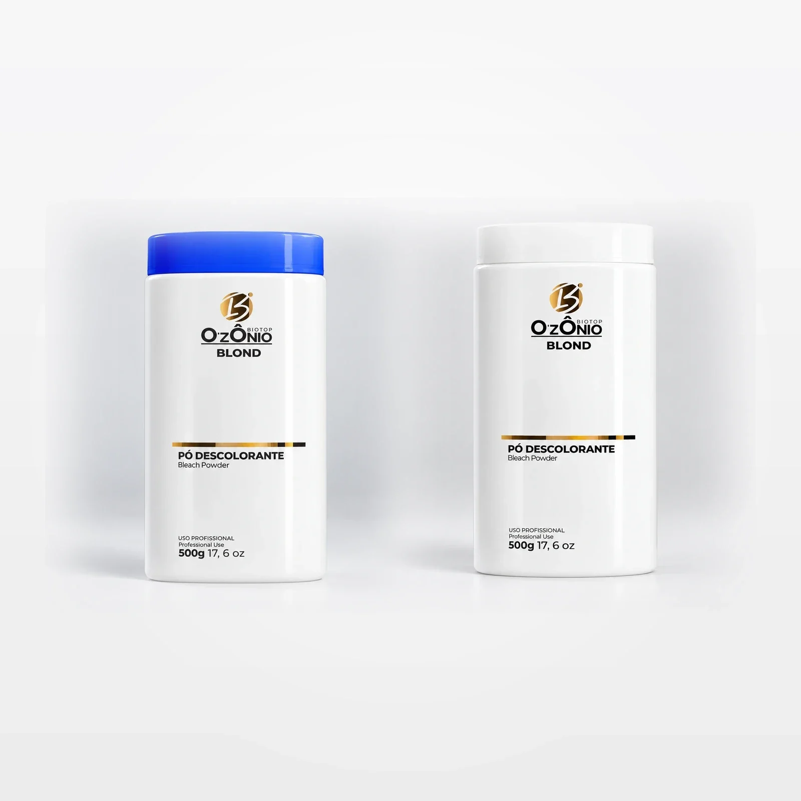 Pó Descolorante — Branco e Azul